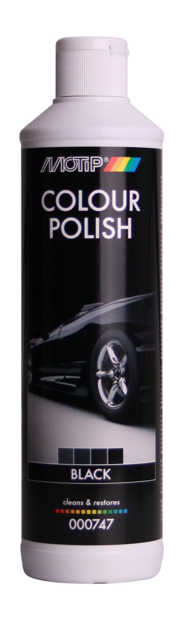 MOTIP COLOUR POLISH BLACK 500ML