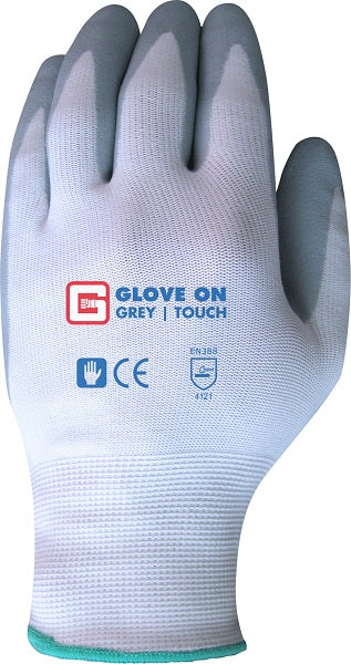 GREYTOUCH HANDSCHOEN NITRILE GECOAT GRIJS