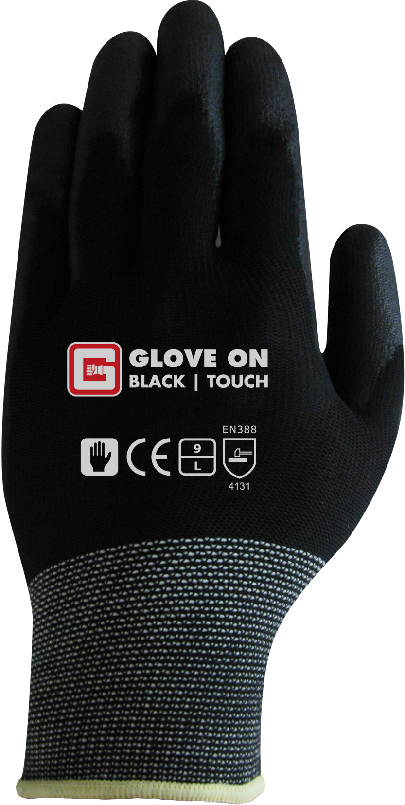 BLACKTOUCH HANDSCHOEN PU GECOAT ZWART SET VAN 3