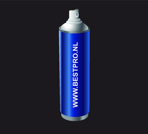 Dupli-Color Spuitbus RAL9021 Teerzwart Mat