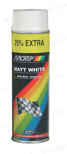 Mat wit spuitbus 500ml