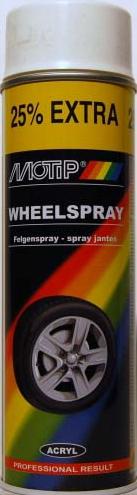 MOTIP Velgenlak / Velgenspray Wit