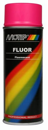 Spuitbus Fluorescerende lak Rose 400ml