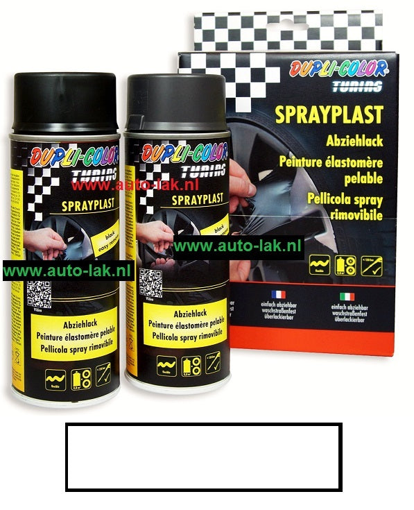 Dupli Color Sprayplastset Wit Glans