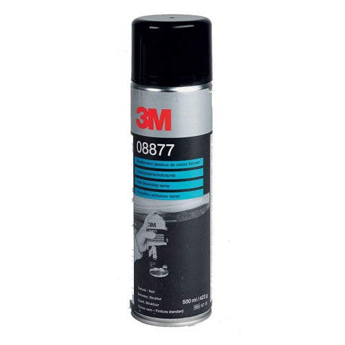 Anti steenslag coating / bescherming 3M in spuitbus 500ml grijs middel/grove structuur 08888