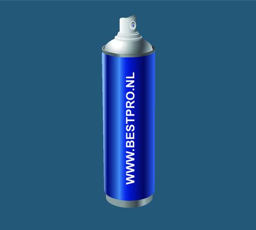 Dupli-Color spuitbus RAL5009 Azuurblauw Hoogglans
