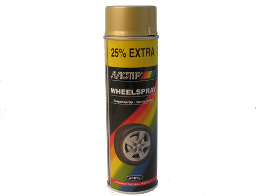 MOTIP Velgenlak / Velgenspray Goud
