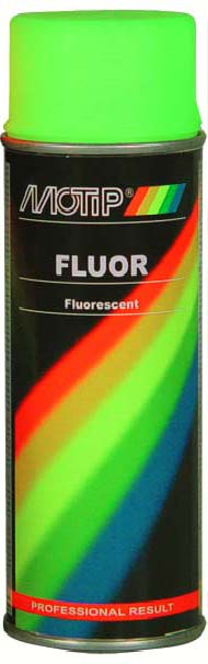 Spuitbus Fluorescerende lak Groen 400ml