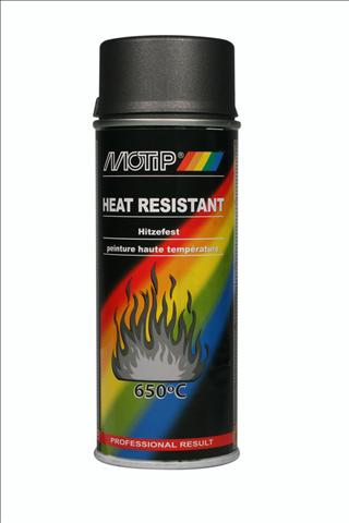 Motip hittebestendige lak Antraciet 400 ml sputibus