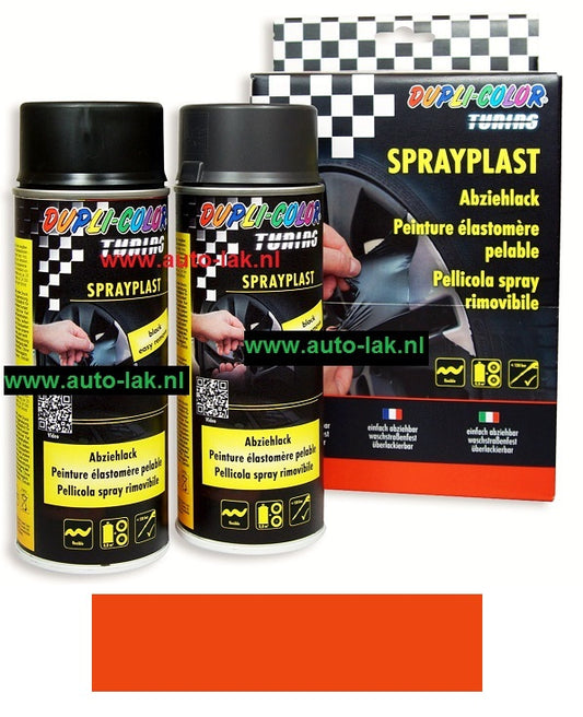 Dupli Color Sprayplastset Oranje